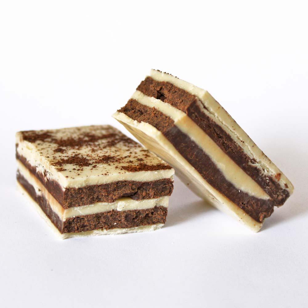 Chocolate blanco con crema de café - Adicción del Maipo - Bar de Chocolates - Cajon del Maipo